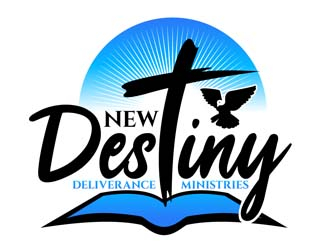 New Destiny Deliverance Ministries logo design by DreamLogoDesign
