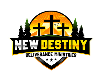 New Destiny Deliverance Ministries logo design by Suvendu