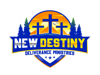New Destiny Deliverance Ministries logo design by Suvendu