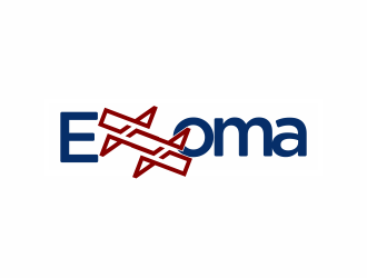 Exxoma logo design by Mahrein