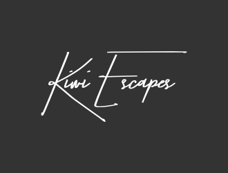 Kiwi Escapes logo design by menanagan