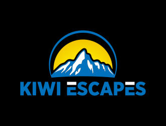 Kiwi Escapes logo design by Purwoko21