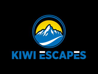 Kiwi Escapes logo design by Purwoko21
