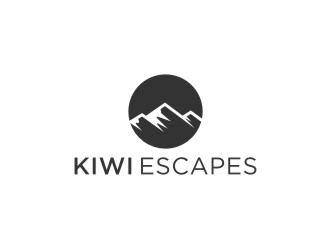 Kiwi Escapes logo design by bombers