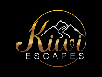 Kiwi Escapes logo design by munna