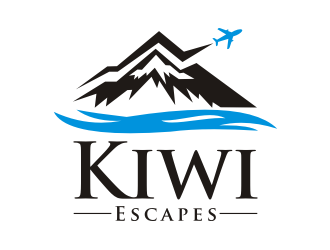 Kiwi Escapes logo design by Franky.