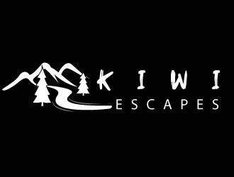 Kiwi Escapes logo design by Suvendu