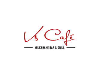 Vs Cafe logo design by johana