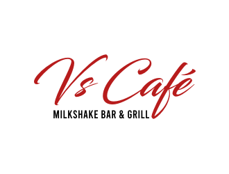 Vs Cafe logo design by johana