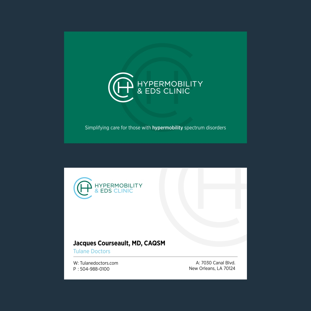 Hypermobility and EDS Clinic logo design by Belly
