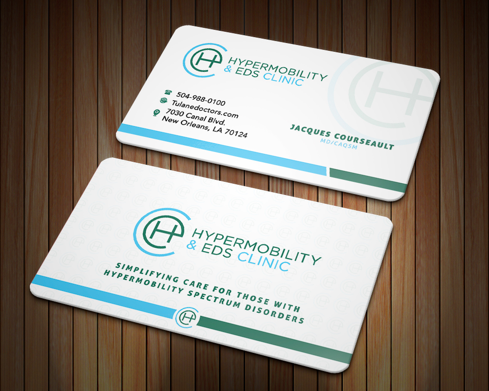 Hypermobility and EDS Clinic logo design by MastersDesigns