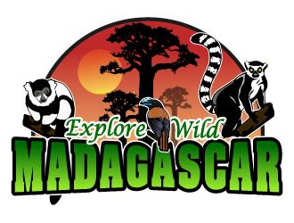 Explore Wild Madagascar  logo design by Sofia Shakir