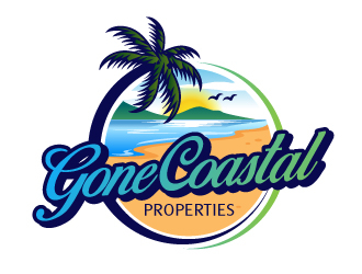 Gone Coastal Properties logo design by jaize