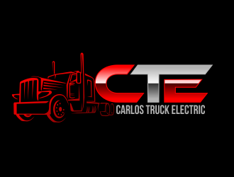 Carlos Truck Electric logo design by bosbejo