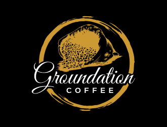 Groundation Coffee  logo design by Gwerth