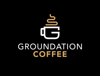 Groundation Coffee  logo design by ingepro