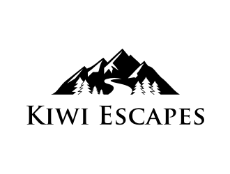 Kiwi Escapes logo design by puthreeone