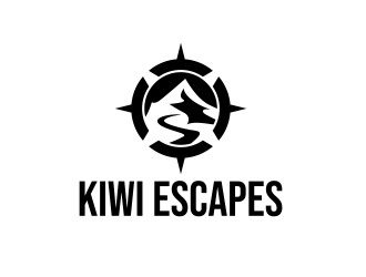 Kiwi Escapes logo design by serprimero