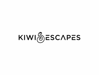 Kiwi Escapes logo design by vostre
