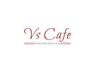 Vs Cafe logo design by tukang ngopi