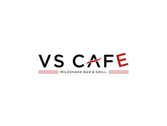 Vs Cafe logo design by tukang ngopi