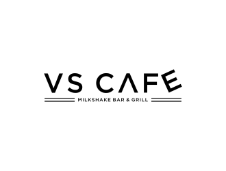 Vs Cafe logo design by tukang ngopi