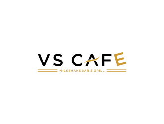 Vs Cafe logo design by tukang ngopi