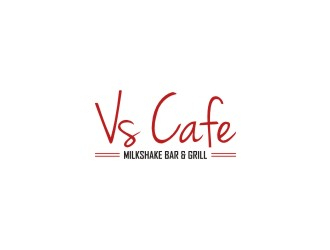Vs Cafe logo design by bombers