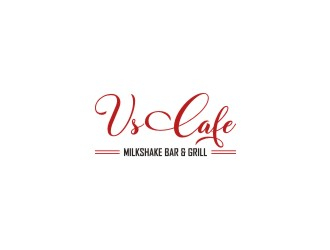 Vs Cafe logo design by bombers