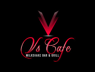 Vs Cafe logo design by Suvendu