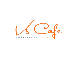 Vs Cafe logo design by GassPoll