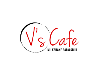 Vs Cafe logo design by Gwerth