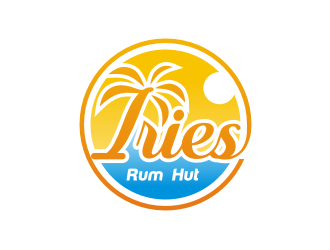 Iries Rum Hut logo design by veter