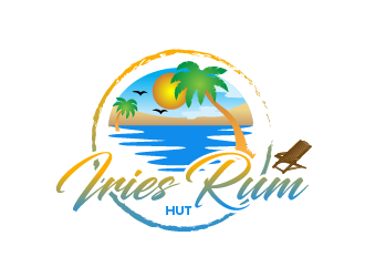 Iries Rum Hut logo design by czars
