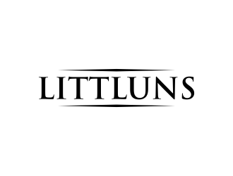 Littluns logo design by p0peye