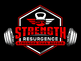 Strength Resurgence logo design by scriotx