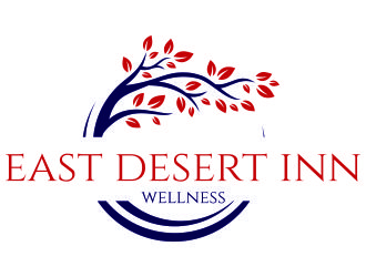 East Desert Inn Wellness  logo design by jetzu