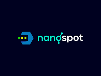 NanoSpot logo design by DuckOn
