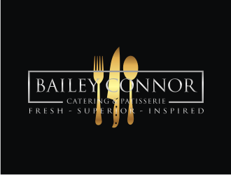 Bailey Connor Catering & Patisserie logo design by Sheilla