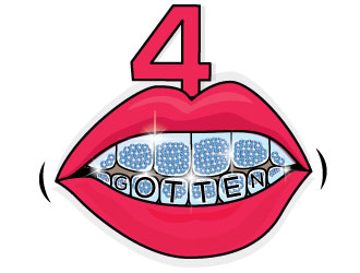 4Gotten Smile Entertainment logo design by Bambhole