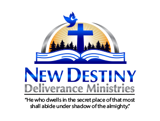 New Destiny Deliverance Ministries logo design by adm3