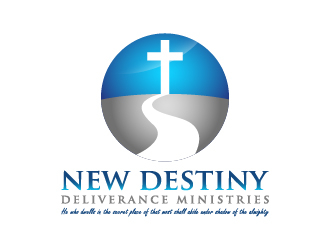 New Destiny Deliverance Ministries logo design by pambudi