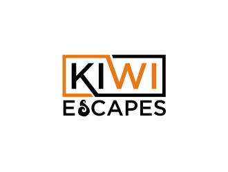 Kiwi Escapes logo design by BintangDesign