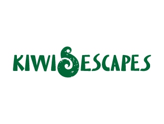 Kiwi Escapes logo design by jaize