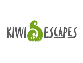 Kiwi Escapes logo design by yans