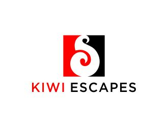 Kiwi Escapes logo design by bismillah