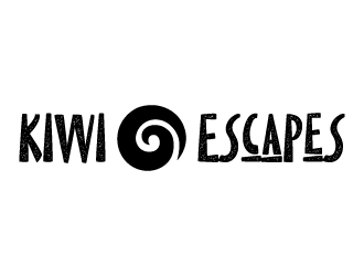 Kiwi Escapes logo design by pencilhand
