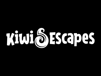 Kiwi Escapes logo design by FriZign