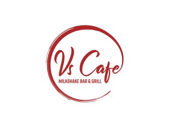 Vs Cafe logo design by veter