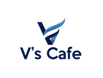 Vs Cafe logo design by AamirKhan
